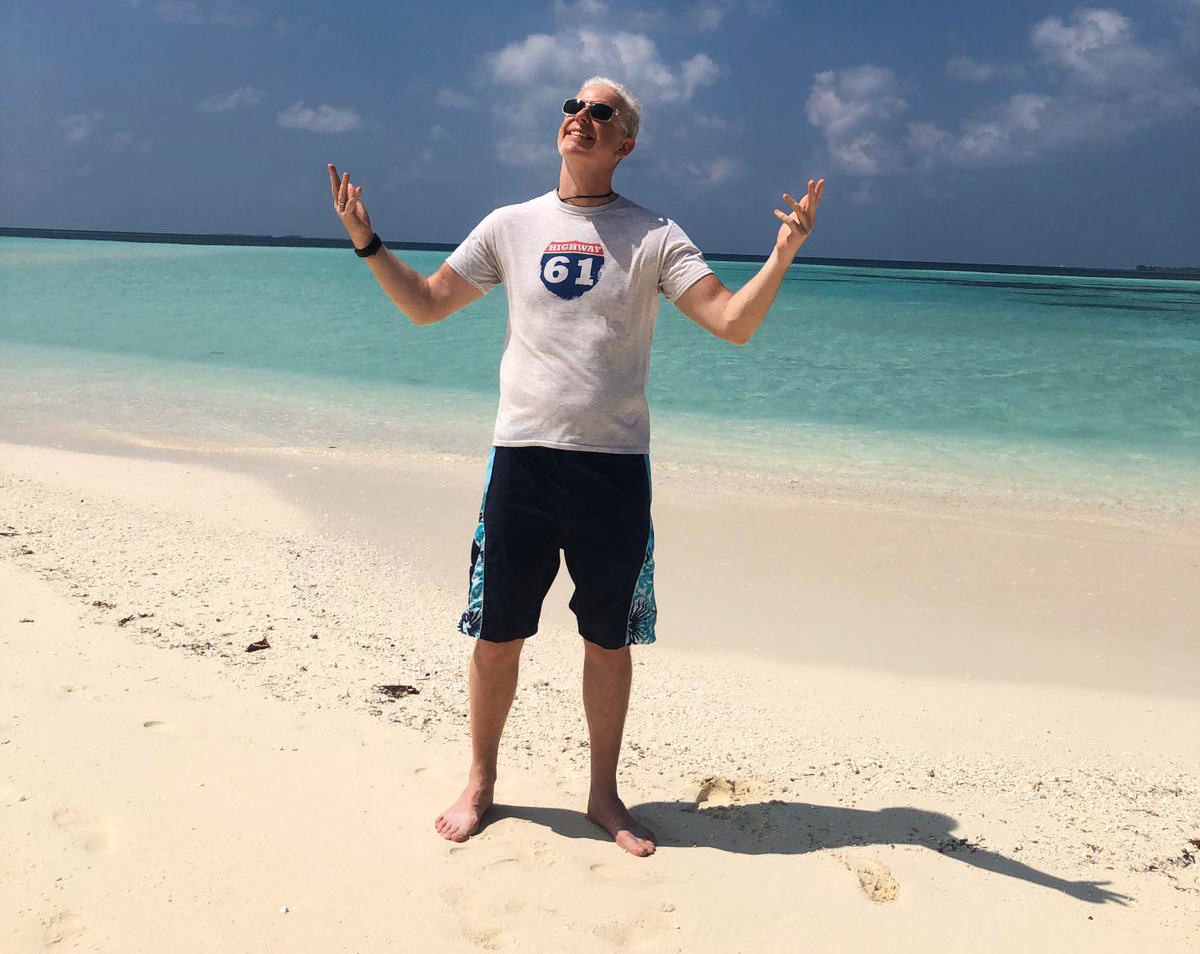 Marcus Marsden in Maldives